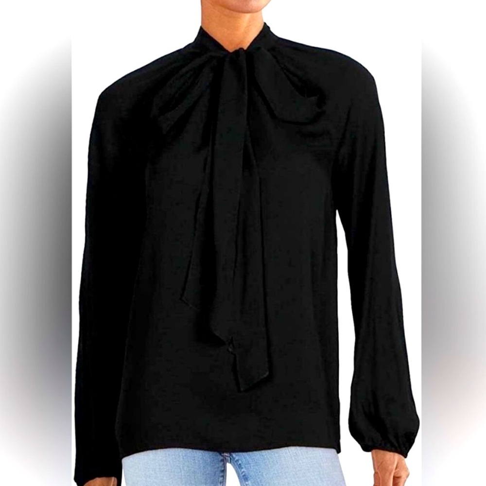 Theory Black Button Down Shirt